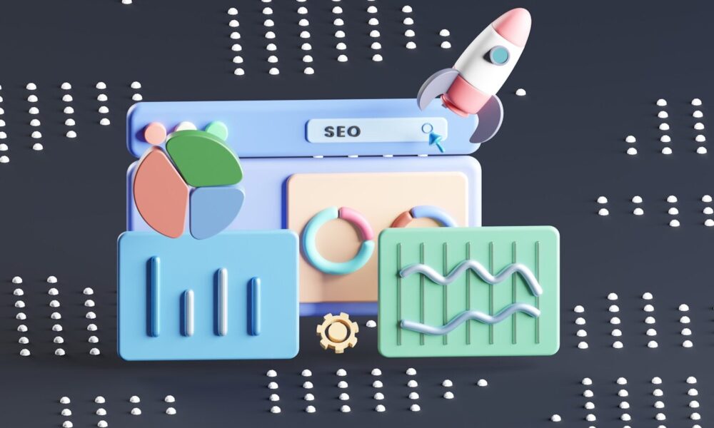 a toy rocket is sitting on top of a computer screen