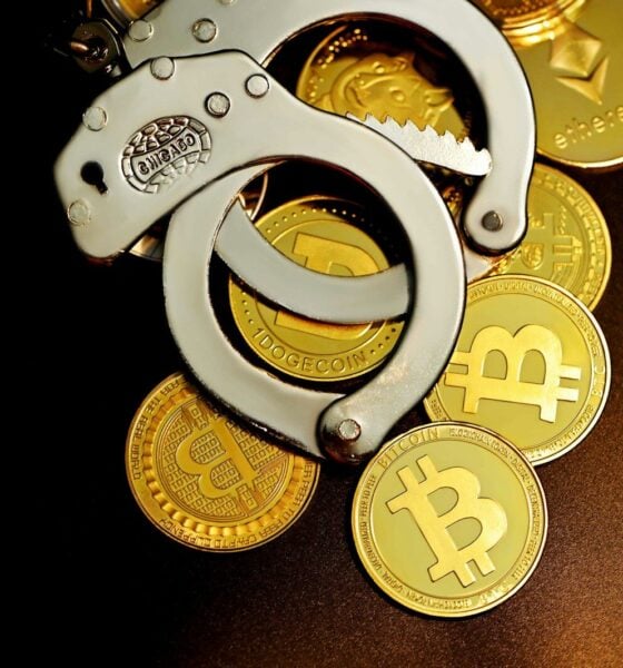 silver and gold round accessory