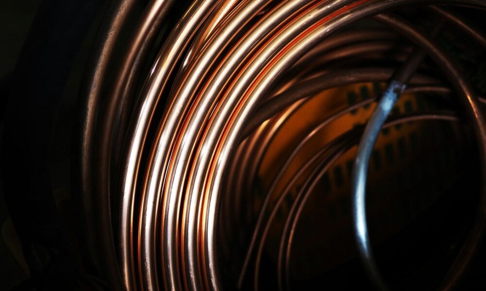 white and brown spiral light