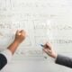 white dry erase board