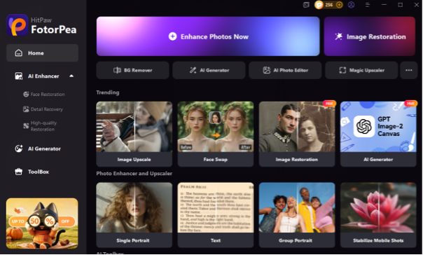 Download and install HitPaw FotorPea software