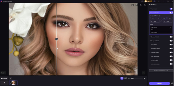 HitPaw FotorPea AI photo enhancer