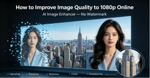 Improve image quality to 1080p online without watermarks