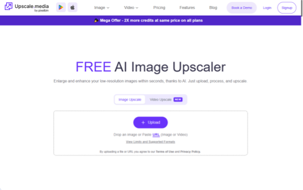 How to Improve Image Quality to 1080p Online Without Watermarks 32 upscale media interface