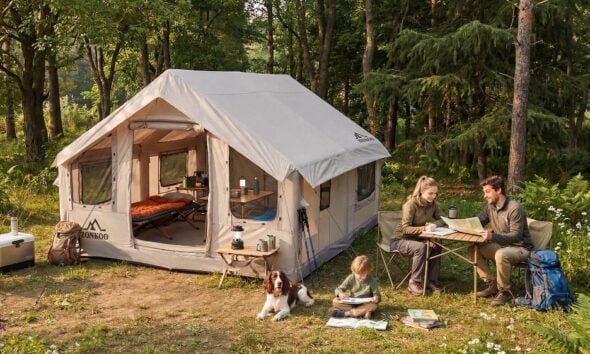 Create More Privacy While Camping