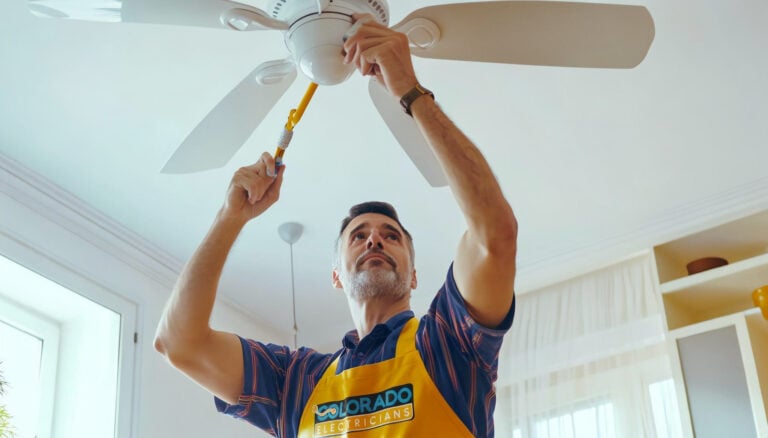 Why Hire a Licensed Electrician for Ceiling Fan Replacement 768x438