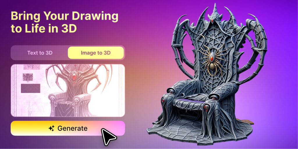 image to 3d feature
