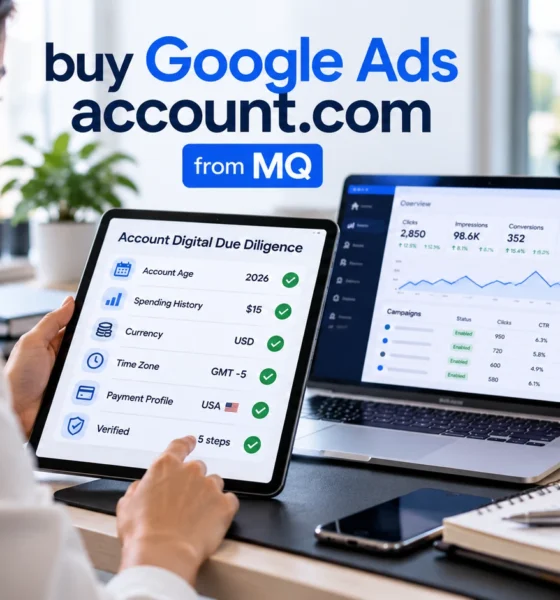lady working on google ad account