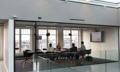 people sitting on chair inside building
