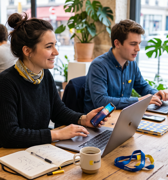 startup au bureau