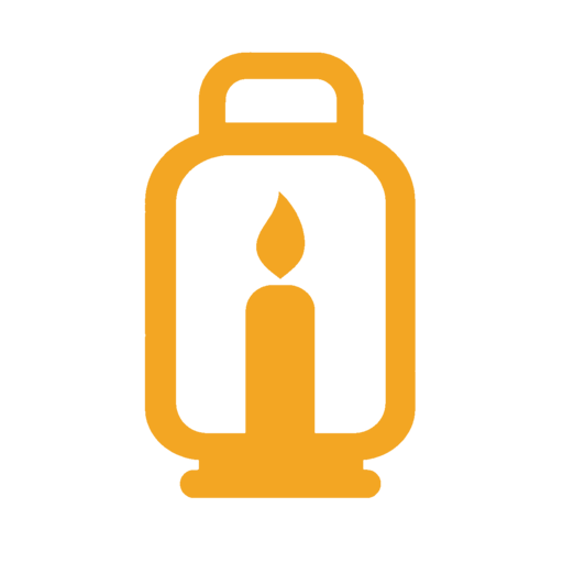 textlantern candle logo 512