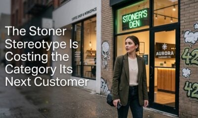 woman walking at front of shop